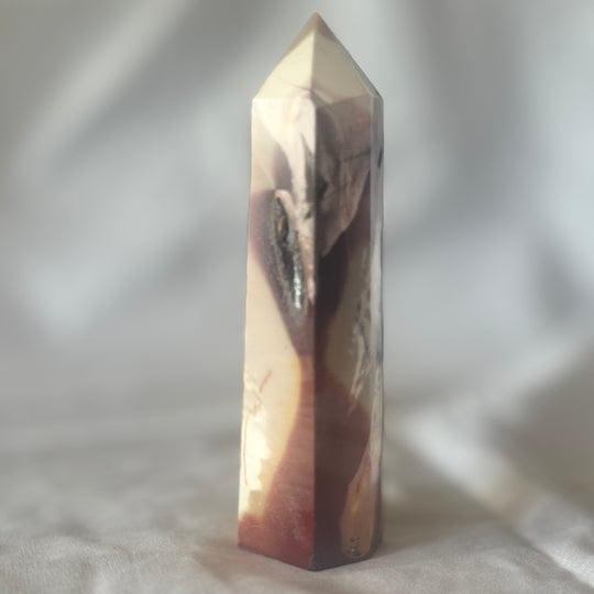 Mookaite Tower 5" perfect pastel patterns 1C