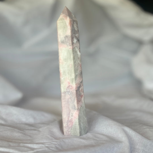 8" Imperfect Pink Opal Tower